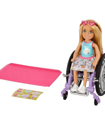 Barbie Chelsea Kørestol - Barbie Coolbaby  - 194735054312