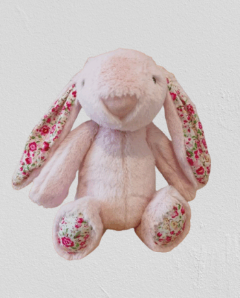 Rosa Annie & Charles Bunny Flower Plys Legetøj: Lyserød Alice Fra Djaevlehuendk - Djaevlehuendk Coolbaby  - 10153775497532