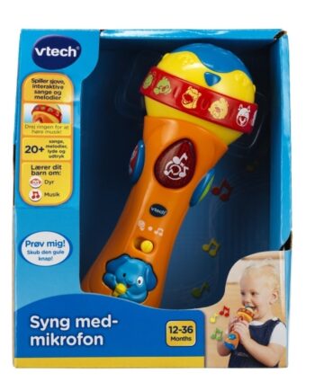 Vtech Baby Syng Med Mikrofon - Vtech Coolbaby  - 5766181188580