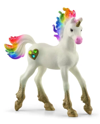 Schleich Regnbue Enhjørning Føl - Schleich Coolbaby  - 4059433465395