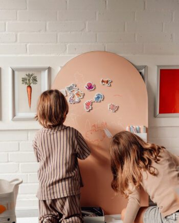 Candyfloss (lys Magnetbuen Magnetisk Kridttavle Candyfloss Lyserød - Magnetbuen Coolbaby