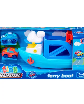 Tiny Teamsterz Ferry Båd Biler - Bog & Idé Coolbaby  - 5050841744415