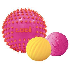 Pink Ludi Sansebolde Sæt - Ludi Coolbaby  - 3550833300220