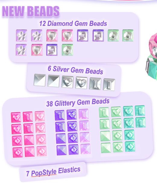 Cool Maker Popstyle Glitter & Gem Pakke - Cool Maker Coolbaby - 0778988503843