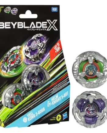 Beyblade Yell Kong & Helm Knight Top Dual Pack - Beyblade Coolbaby  - 5010996260130