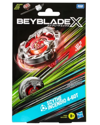 Beyblade Scythe Incendio 60t Starter Pack Sæt - Beyblade Coolbaby  - 5010996257123