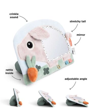 Done Deer Aktivitetsgulvspejl Pigee Farvemix - Done By Deer Coolbaby  - 5712643056812