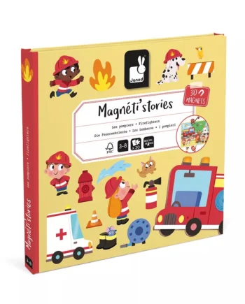 Magnetiampaposstories Firemen - Bog & Idé Coolbaby  - 3700217354534
