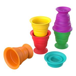 Baby Einstein Stack & Squish Cups Sensorisk Stablelegetøj Stk - Baby Einstein Coolbaby  - 074451124943