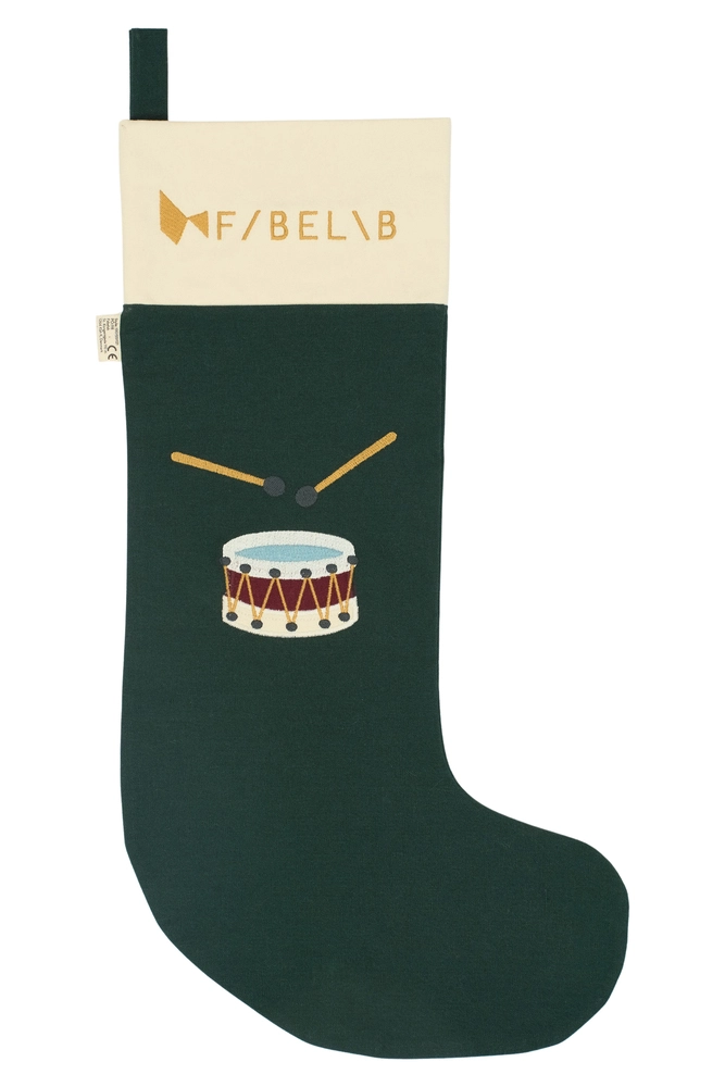 Grøn Christmas Stocking Green - Fabelab Coolbaby - 5713034228191