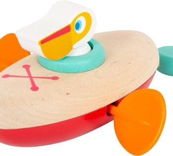 Vand Legetøj Wind Kano Pelikan Træ - 123unik Coolbaby  - 4020972116543