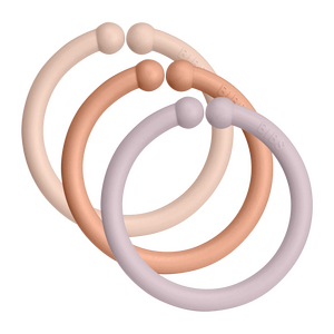 Bibs Loops Blush Peach Dusky Lilac Pak - Bibs Coolbaby  - 5713795216017