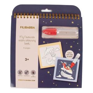 Filibabba Vandmalebog Dreamy Adventurers Stk - Filibabba Coolbaby  - 5712804038329