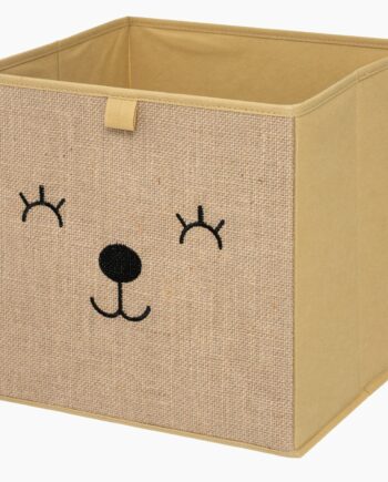 Brun Stofkasse Til Legetøj 29cm 29cm 29cm Ingrid - Amos Coolbaby  - 3560231526764