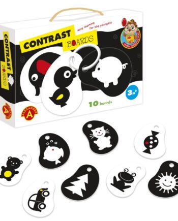 Alexander Contrast Boards Babylegetøj Fra Mdr - Alexander Coolbaby  - 5906018018578