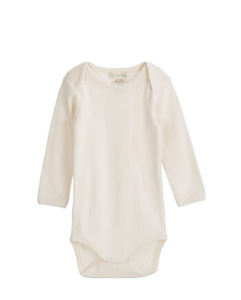 Hvid Serendipity Baby Body Potentielle Fabric Rib Offwhite - Coolbaby