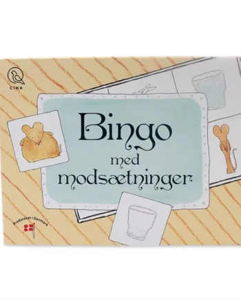 Bingo Med Modsætninger Ciha Læringsspil - Ciha Coolbaby  - 5744000940182
