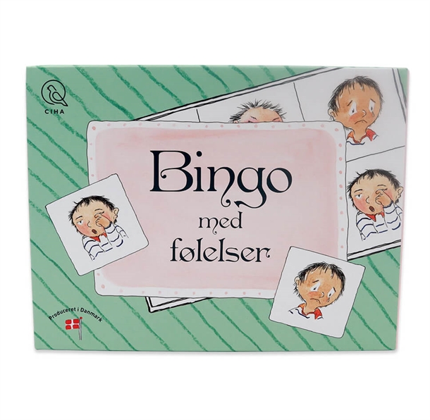 Ciha Bingo Med Følelser Læringsspil - Ciha Coolbaby - 5744000940168
