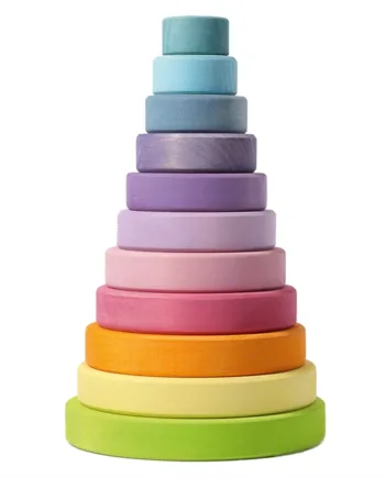 Grimms Stabeltårn Pastel - Grimm's Coolbaby  - 4048565110013