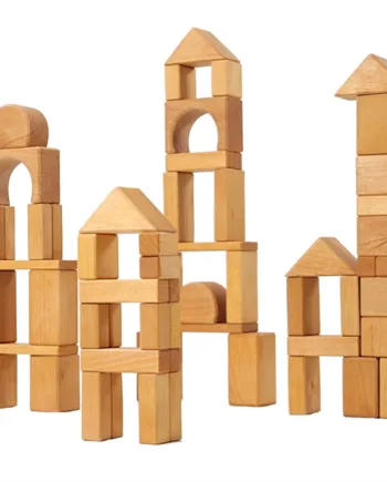 Grimm Træklodser Dele Geo Blocks Natur - Grimm's Coolbaby  - 4048565101004