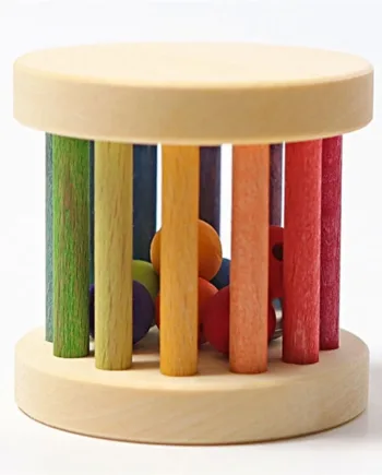 Grimms Rangle Hjul Med Perler Klokke - Grimm's Coolbaby  - 4048565085045