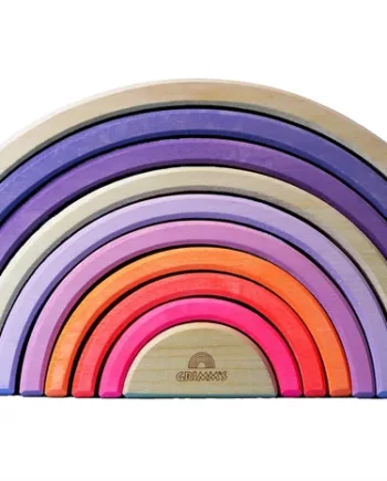 Pink Grimms Regnbue Stor Neon Dele - Grimm's Coolbaby  - 4048565150408