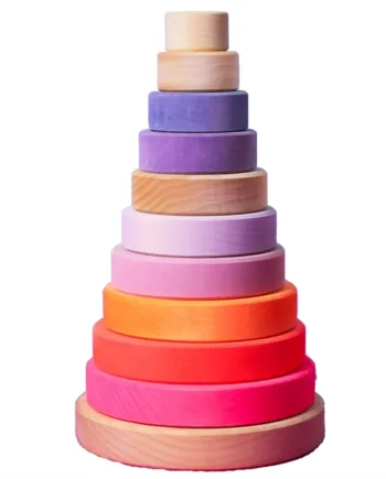 Pink Grimms Stabeltårn Neon - Grimm's Coolbaby  - 4048565150200