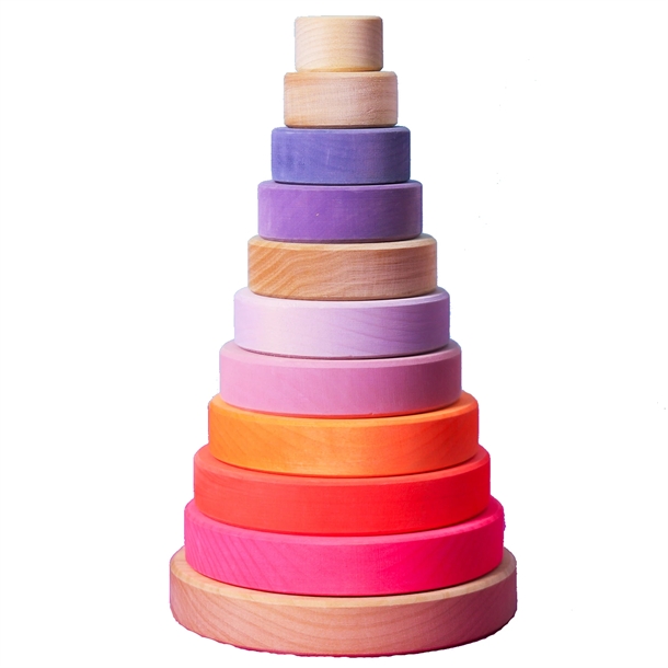 Pink Grimms Stabeltårn Neon - Grimm's Coolbaby - 4048565150200