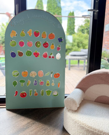 Grøn Frugt & Tsagsmagneter Stk - Magnetbuen Coolbaby