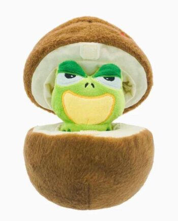 Hugsmart Puzzle Hunter Plys Coconut Frog - Hugsmart Coolbaby  - 628176680897