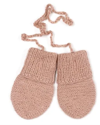 Huttelihut Luffer Dusty Rose Alpaca Uld - Huttelihut Coolbaby  - 5713438013980