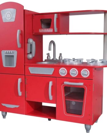 Kidkraft Vintage Legekøkken Rødt - Kidkraft Coolbaby  - 0706943531730