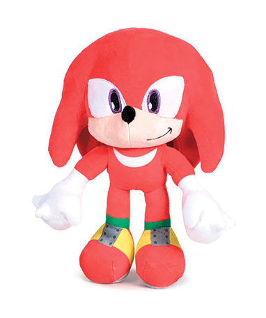 Knuckles 30cm Bamse Sonic The Hedgehog - Coolbaby
