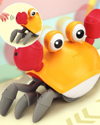 Glad Baby Krabbe Sjov Læring Legetøj Gul - Satana.dk Coolbaby