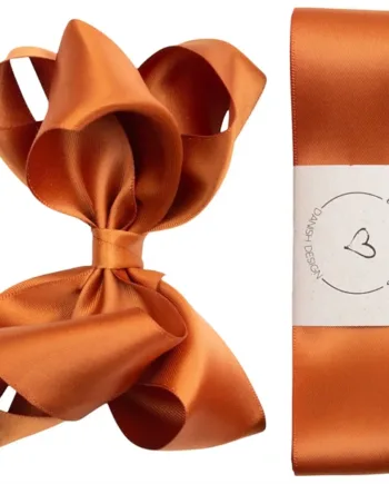 Little Wonders Dåbsbånd Bellis Silke Satin Kobber - Little Wonders Coolbaby  - 5714585036921