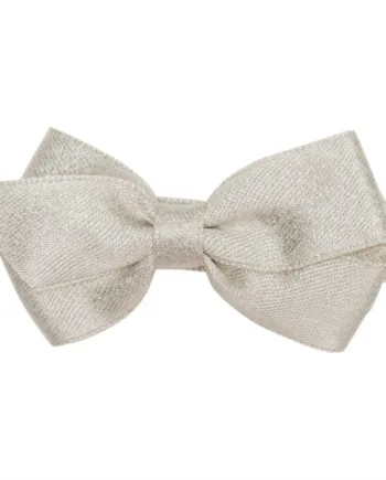 Little Wonders Sløjfe Viola Glitter Satin Cream Glitter - Little Wonders Coolbaby  - 5714585011751