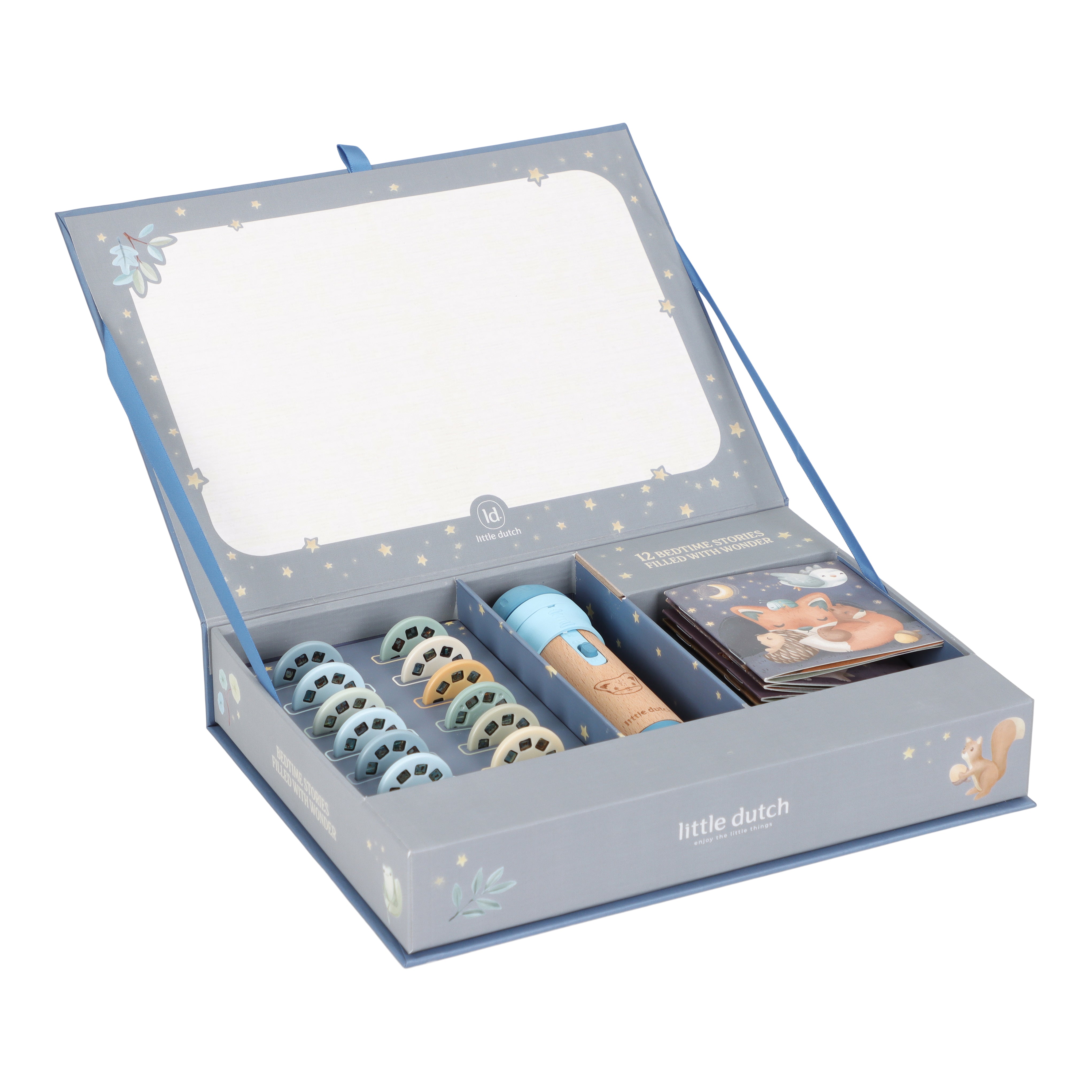 Little Dutch Historie Projektor Blå - Coolbaby  - 8713291447813