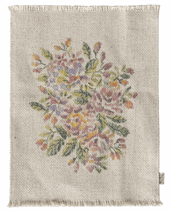 Stort Tæppe Blomster Maileg - Maileg Coolbaby  - 5707304140092