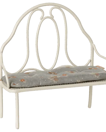 Hvid Vintage Bænk Off White Miniature Maileg - Maileg Coolbaby  - 5707304146186