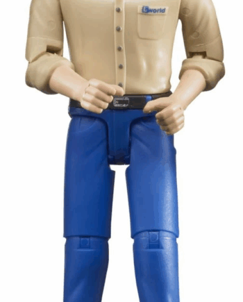 Bruder Mand Blå Cowboybukser - Bruder Coolbaby  - 4001702600068