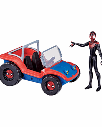 Spiderman Spider Mobile Bil & Figur - Coolbaby