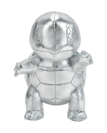 Squirtle Sølv Bamse Pokmon - Coolbaby