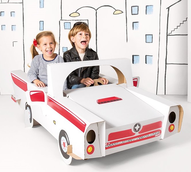 Stor Bil Pap Mal Selv - Tektorado Coolbaby - 5903240192243