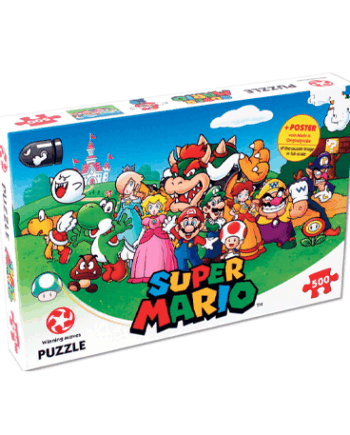 Super Mario Puslespil 500 Brikker - Coolbaby