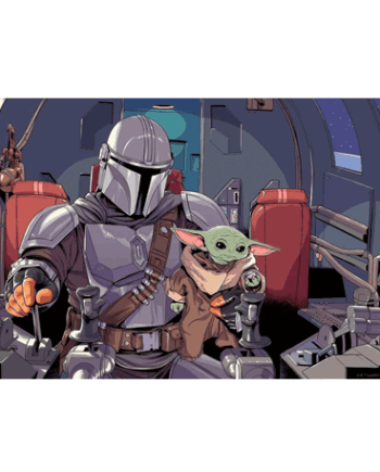 The Mandalorian Puslespil 1000 Brikker - Coolbaby