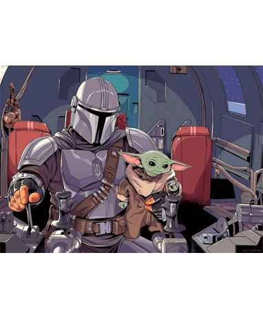 The Mandalorian Puslespil 1000 Brikker - Coolbaby