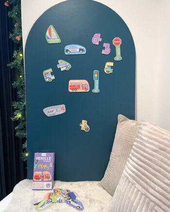 Trafik Puslespils Magneter Stk - Magnetbuen Coolbaby