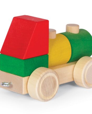 Varis Træ Bygge Stableklodser Køretøjer - Varis Toys Coolbaby  - 4751001550624