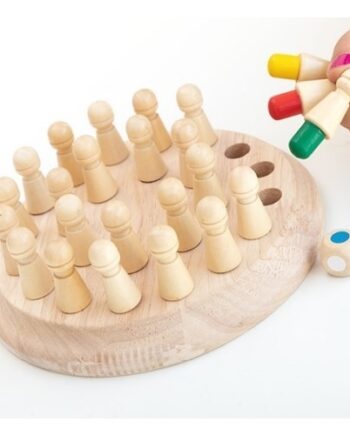 Hukommelse Skak Pædagogisk Træ Legetøj Innovagoods - Innovagoods Coolbaby  - 8435527815196