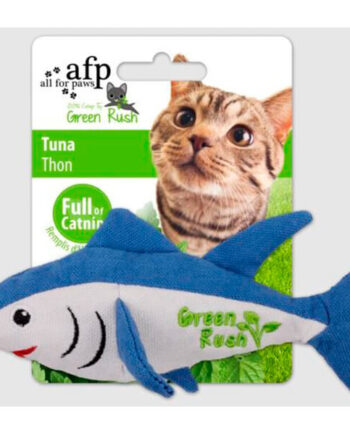 Grøn Catnip Katte Legetøj Green Rush Tuna - All For Paws Coolbaby  - 847922024185
